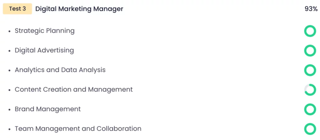 Hard skills test Fabrizio Parzanese